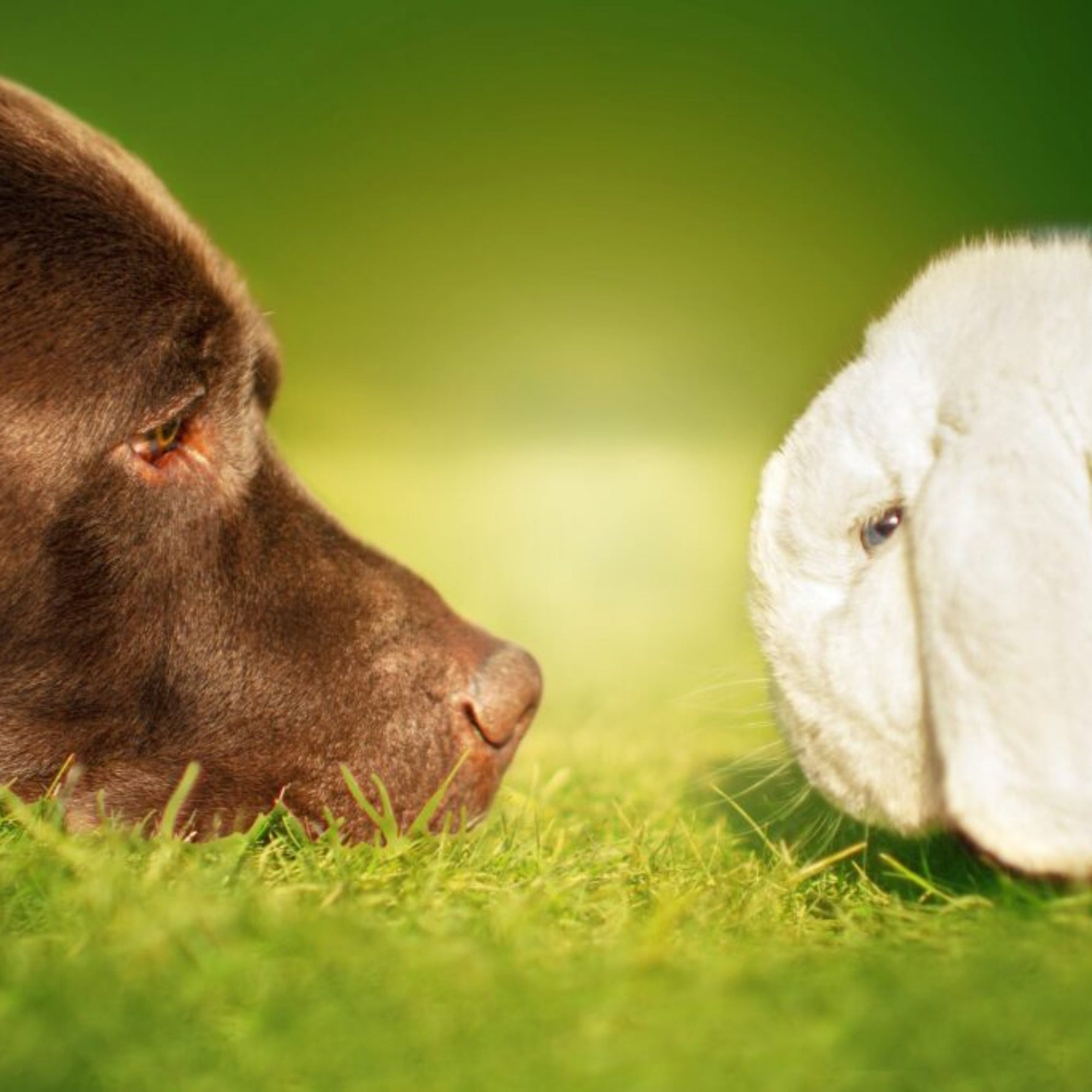 Bunnies Around Dogs and Cats